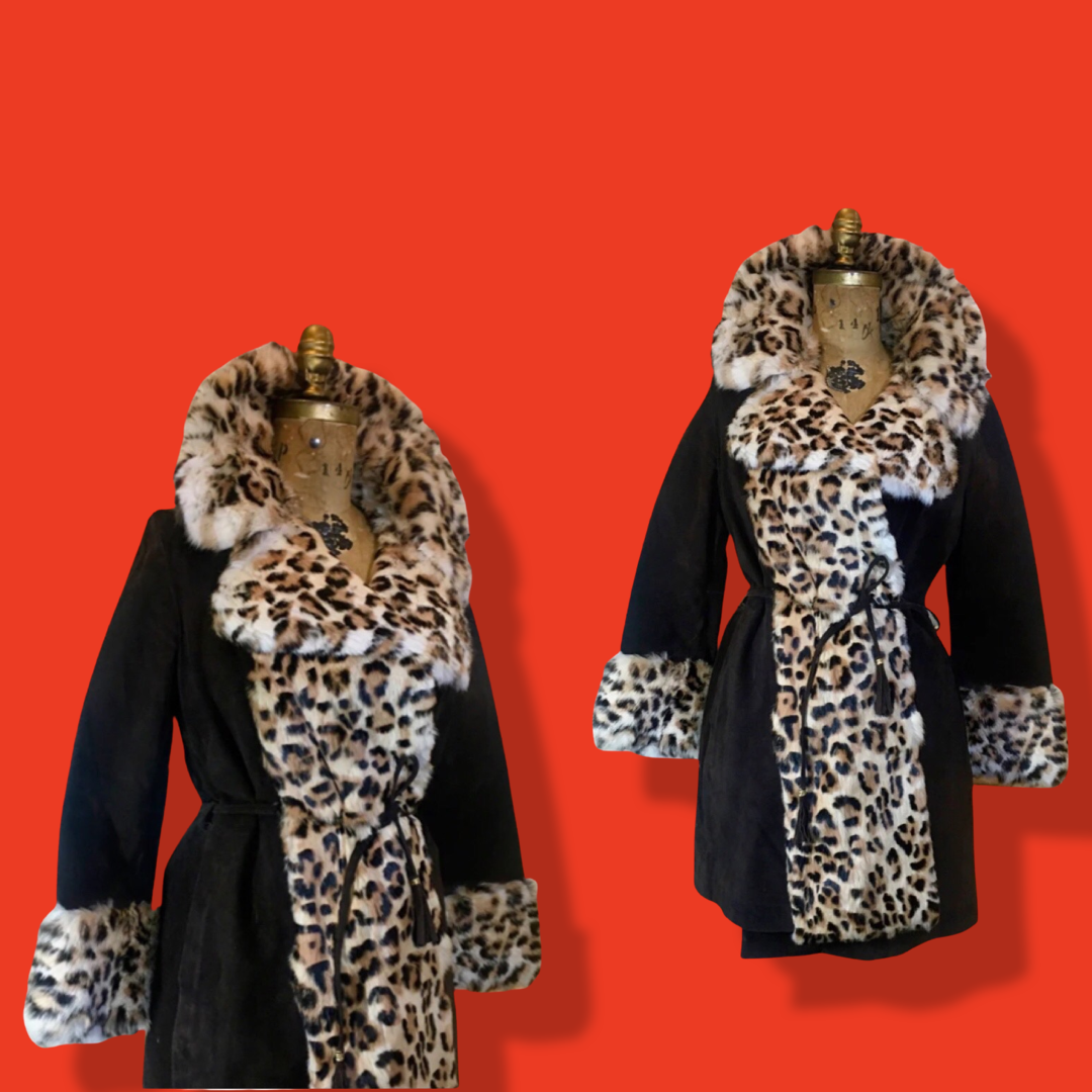 Vintage Lilli on sale Ann faux fur coat