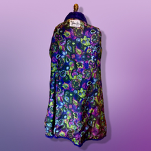 Load image into Gallery viewer, Women's Vintage Coat- 60s Mod Purple Fur Sheared Beaver Swing Mod Fit Flare Flexible Size S/M/L Mad Men Long