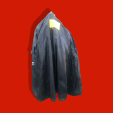 Load image into Gallery viewer, Vintage 80’s 90’s Italian Suede Leather Black Coat