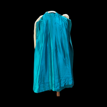 Load image into Gallery viewer, 60’s LIlli Ann Coat Turquoise Blue with Ermine Mink Tuxedo Trim Collar “The World is Yours”