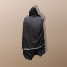 Load image into Gallery viewer, New Versatile Black Parka with Fox Fur Hood Removable Fur and Zip in-out Fur Lining Snow Waterproof