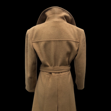 Load image into Gallery viewer, Vintage Pure Camel Hair Wool Coat Career Minimalist