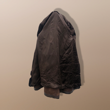 Load image into Gallery viewer, 70’s Vintage Brown Leather and Shearling Tiered Boho Chic Penny Lane Coat Hippy Chic