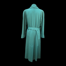 Load image into Gallery viewer, Vintage 80’s 90’s Green Jones New York Wool Trench Spy Full Length Coat Flexible Size