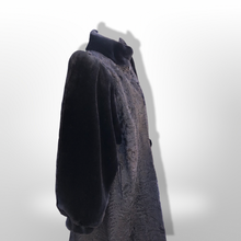 Load image into Gallery viewer, Vintage Couture 80’s Does 40’s Vintage Fur Coat Genuine Broadtail Persian Lamb Sheared Beaver Bishop Sleeve Puff Sleeve Old Glamour Hollywood