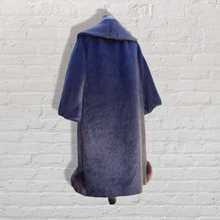 Load image into Gallery viewer, 60’s Vintage LIlli Ann Black Mohair Luxury Fox Fur Coat