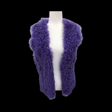 Load image into Gallery viewer, Michael Kors Purple Suede and Shearling Vest Reversible