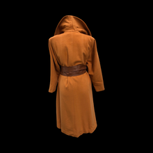 Load image into Gallery viewer, 60’s Vintage 100% Pure Cashmere Deep Yellow Mustard Swing or Wrap Coat