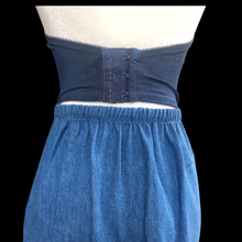 Load image into Gallery viewer, 80’s Vintage Three Piece Jean and Lace Skirt Bustier and Jacket Beaded and Embroidered Cowgirl Cowboy Beyoncé Style