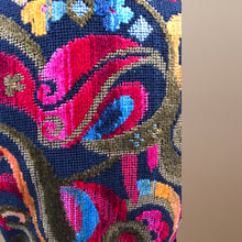 Load image into Gallery viewer, Vintage 70’s Coat Tapestry Needlepoint Carpet Haight Ashbury Boho Hippy Chic