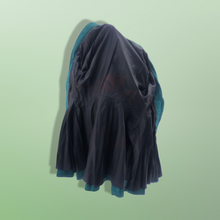 Load image into Gallery viewer, 80’s 90’s Green Suede Cape Coat Jacket Belted and Skirted