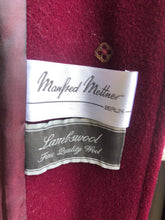 Load image into Gallery viewer, Vintage 80’s 90’s Coat Wool Purple Pink Double Collar Velvet Career Casual Loose Fit Coat