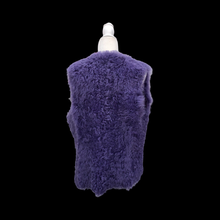 Load image into Gallery viewer, Michael Kors Purple Suede and Shearling Vest Reversible
