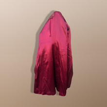 Load image into Gallery viewer, 70’s Vintage Leather Trenchcoat Spy Lamb Leather Bergundy Oxblood Color Super Soft