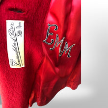 Load image into Gallery viewer, 60’s Vintage LIlli Ann Red Wool Swing Coat with Luxury Collar