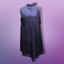 Load image into Gallery viewer, 80’s 90’s Purple Lamb Suede and Leather Made In Italy Coat Striped A-Line Flexible Size Loose Fit