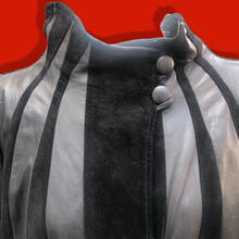 Load image into Gallery viewer, Vintage 80’s 90’s Italian Suede Leather Black Coat