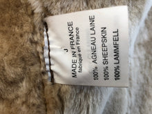 Load image into Gallery viewer, Boho Penny Lane Caramel Suede Sheepskin Curly Mongolian Lamb Intricate Embroidery Embroidered Coat Custom Made in France