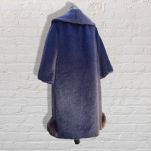 Load image into Gallery viewer, 60’s Vintage LIlli Ann Black Mohair Luxury Fox Fur Coat