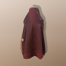 Load image into Gallery viewer, 70’s Caramel Leather Coat with Genuine Fur Trim Princess Fit and Flare Style
