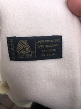 Load image into Gallery viewer, 80’s 90’s Vintage Ivory White 100% Pure Wool Oversized Cape Coat Loose Fit Casual Career Winter into Spring Flexible Size