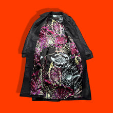 Load image into Gallery viewer, Black Soft Lamb Leather Trench Wardrobe Basic Spy Coat Belted