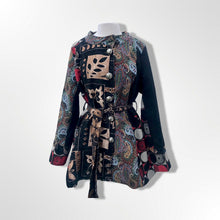 Load image into Gallery viewer, Tapestry Jacket Blazer Festive Boho Coachella Festival Jacket