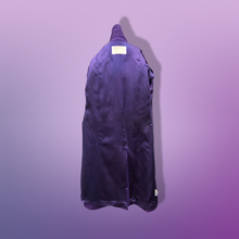 Load image into Gallery viewer, Vintage Purple Pendleton 100% Pure Virgin Wool Double Breasted Straight Fit Career Coat