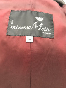 Made in Italy— Italian Lamb Leather Hooded Trench Coat Couture Full Length