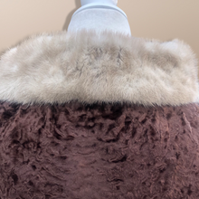 Load image into Gallery viewer, Vintage 60’s Fur Karakul Persian Lamb and Mink Jacket Coat