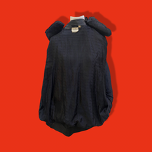 Load image into Gallery viewer, Vintage Glam 80’s Couture Neiman Marcus Leather Dolman Batwing Cocoon Black Leather Suede Hand Beaded Sequined Jacket Studio 54 80’s Iman Style One Size Fits Most