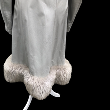 Load image into Gallery viewer, 70’s Vintage Coat Leather and Massive Sheepskin Trim Haight Ashbury Boho Princess Iconic Style