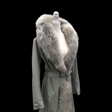 Load image into Gallery viewer, 70’s Vintage Coat Leather and Massive Sheepskin Trim Haight Ashbury Boho Princess Iconic Style