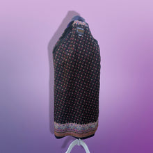 Load image into Gallery viewer, Vintage 90’s Purple London Fog Pure Wool and Leather Career Professional Day and Night Coat