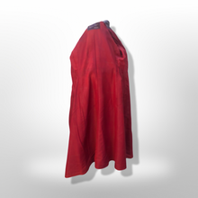 Load image into Gallery viewer, Vintage 70’s Leather Coat Trench Spy in Bergundy Oxblood Highly Detailed