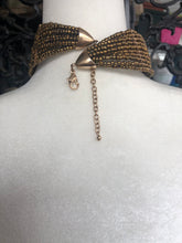 Load image into Gallery viewer, Gold Beaded Bib Necklace