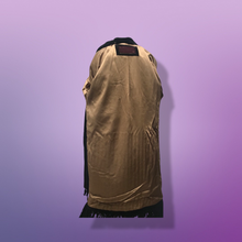 Load image into Gallery viewer, Purple Suede and Genuine Shearling Mosaic Coat with Fringe Western Aztec  Native Cowgirl Inspired Magenta Black and Gold