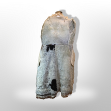 Load image into Gallery viewer, 70’s Embroidered Shearling Blue Suede Coat Boho Penny Lane Hippy Chic