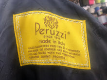 Load image into Gallery viewer, Vintage 80’s 90’s Italian Suede Leather Black Coat