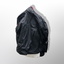 Load image into Gallery viewer, 80’s 90’s Leather ColorBlock Glam Jacket Motorcycle Style Arsenio Hall Punky Brewster Saved by the Bell Nostalgia