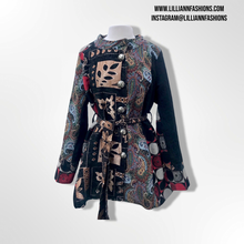 Load image into Gallery viewer, Tapestry Jacket Blazer Festive Boho Coachella Festival Jacket