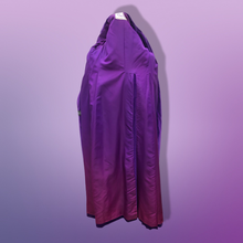 Load image into Gallery viewer, Vintage 70’s Calvin Klein Violet Royal Purple Velvet Full Length Coat Trench Coat Spy Coat