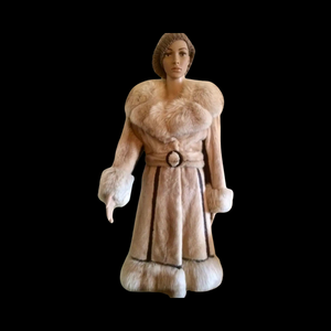 Mod Mink and Fox ULTRA 60'S MOD Spy Trench Style Coat