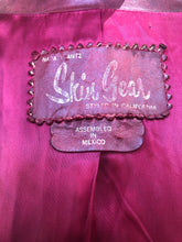 Load image into Gallery viewer, 70’s Vintage Leather Trenchcoat Spy Lamb Leather Bergundy Oxblood Color Super Soft