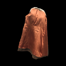Load image into Gallery viewer, Tweed Plaid Wool Army Green Wrap Coat With Shearling Collar