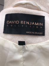Load image into Gallery viewer, 80’s 90’s Vintage Ivory White 100% Pure Wool Oversized Cape Coat Loose Fit Casual Career Winter into Spring Flexible Size