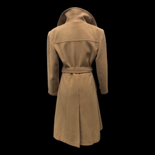 Load image into Gallery viewer, Vintage Pure Camel Hair Wool Coat Career Minimalist