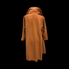 Load image into Gallery viewer, 60’s Vintage 100% Pure Cashmere Deep Yellow Mustard Swing or Wrap Coat
