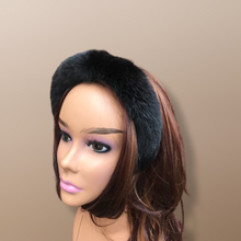 Load image into Gallery viewer, New Black Mink Hairband Soft