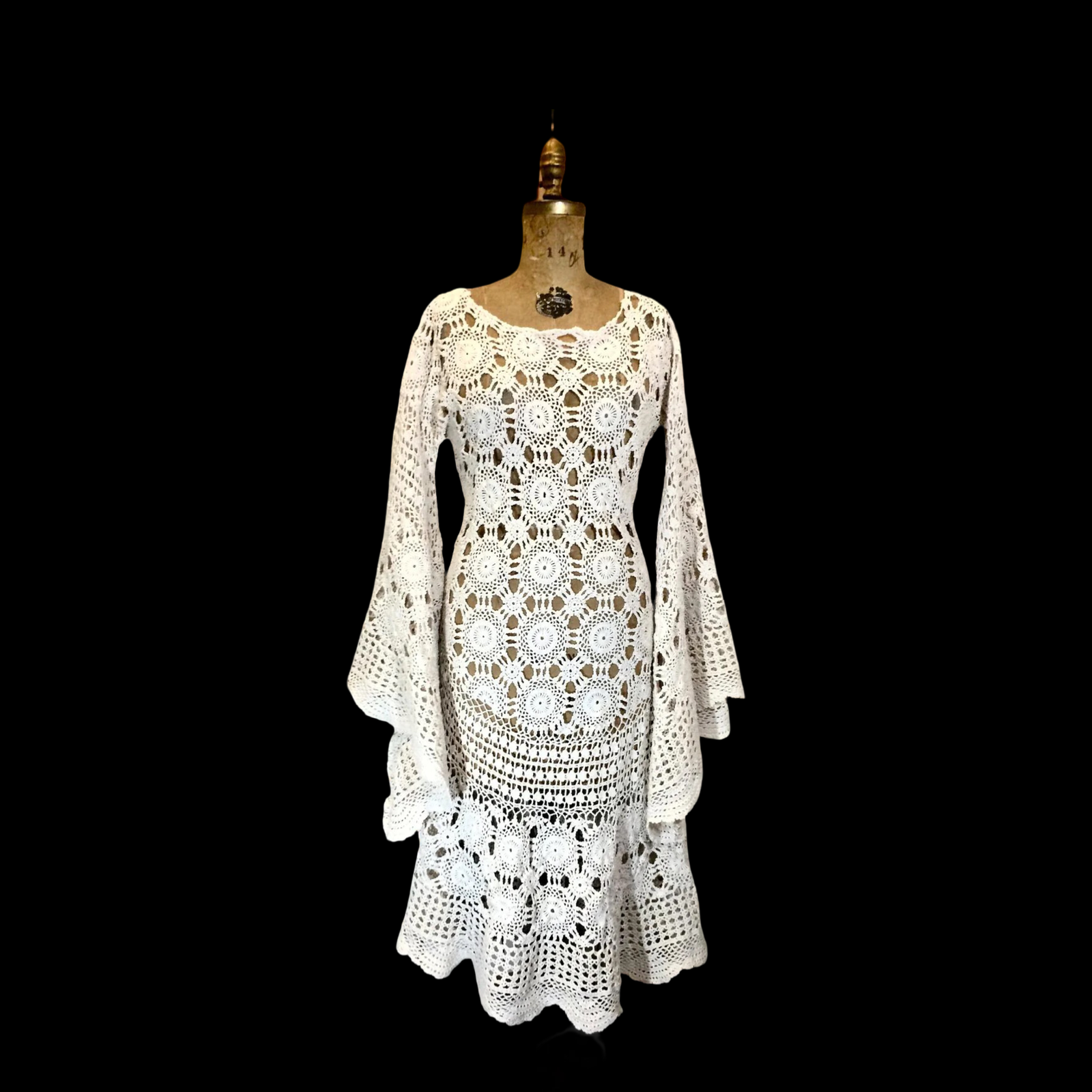 princess polly baby blue dress Spell Solstice Boho Midi Dress main image 1